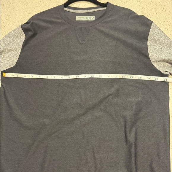 Outdoor Voices Men Small Black/Grey Pullover (Poly/Spandex) - Picture 6 of 7